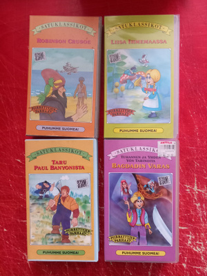 Piirrettyjä 5€/kpl [VHS]