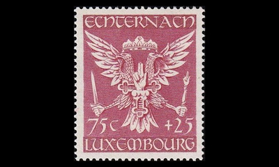 Luxemburg 419 ** Jälleenrakennus 75+25 C (1947)