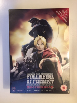 Fullmetal Alchemist: Brotherhood (10DVD) koko sarja (UUSI)