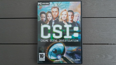PC DVD: CSI: Crime Scene Investigation peli (2004)