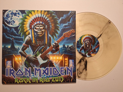 Iron Maiden Rock In Rio 2013 Värivinyyli LP