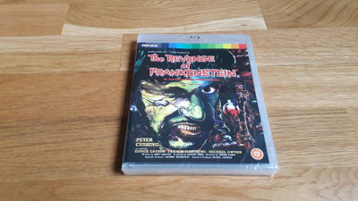 The Revenge of frankenstein Blu-ray