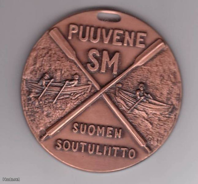 Suomen Soutuliitto: mitali PUUVENE SM