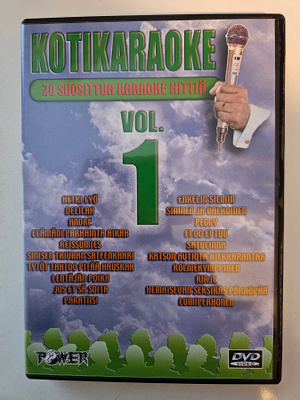 Kotikaraoke, vol. 1 - DVD