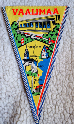 Vaalimaa Vintage Iso Matkailuviiri
