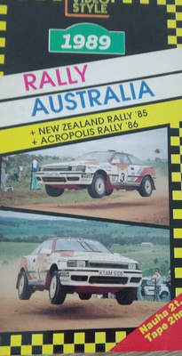 Australian ralli vhs