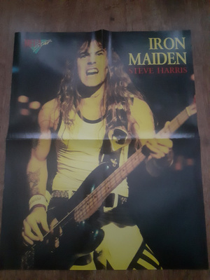 Steve Harris Iron Maiden juliste