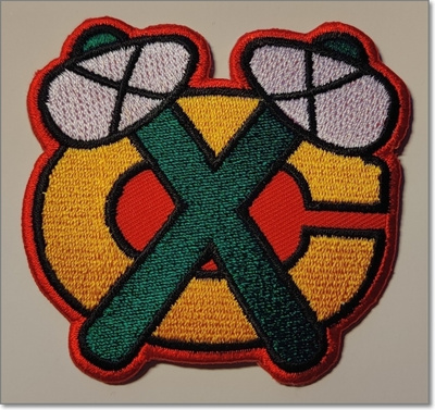 NHL - Chicago Blackhawks -kangasmerkki / hihamerkki