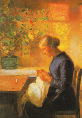 Anna Ancher: Ompeleminen