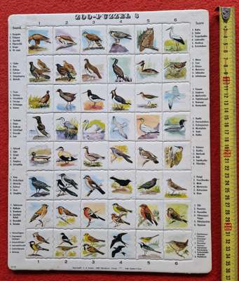 Lintu vintage palapeli Zoo puzzle 3