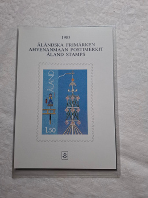 Ahvenanmaan postimerkit Vuosilajitelma 1985