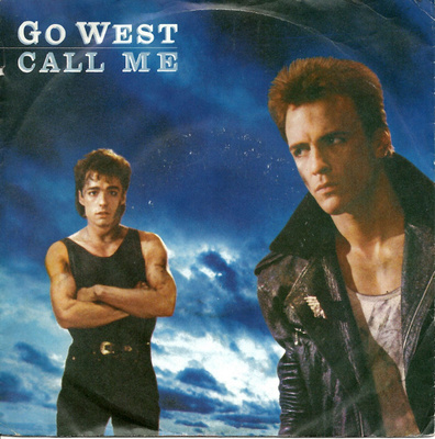 GO WEST: Call Me / The Man In My Mirror  7"kk