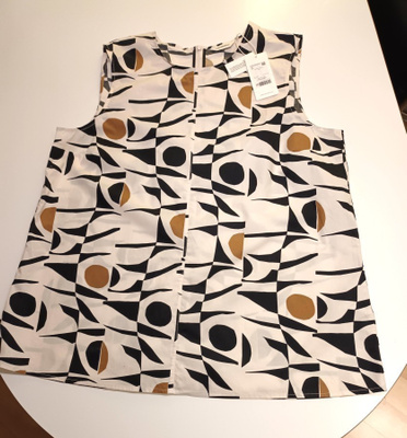 Marimekko, hihaton toppi Aldis Hepokatti koko 46 UUSI