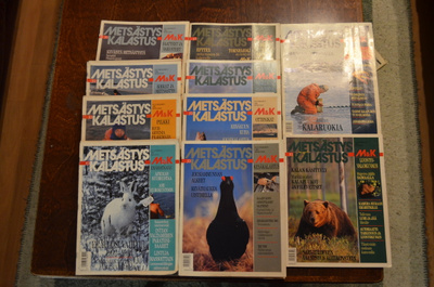 Metsästys ja Kalastus lehdet 1-8,11,12/1993