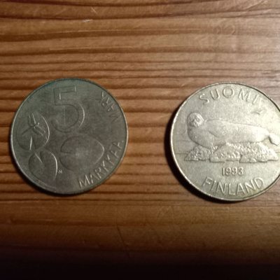 2 x 5MK norppa 1993