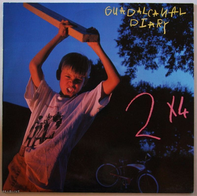 GUADALCANAL DIARY :: 2 x 4 :: VINYYLI LP 1987