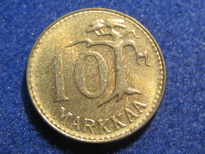 10 markkaa 1962