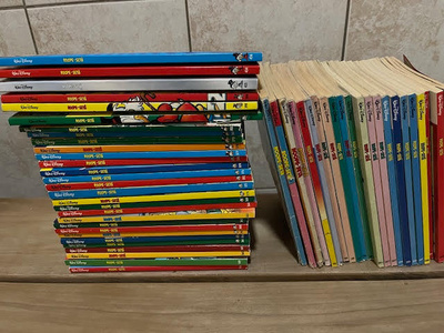 Disney Roope-setä sarkakuvakirjoja, pokkareita 50 kpl