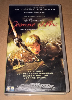 THE MESSENGER JEANNE D´ARC 1999 MILLA JOVOVICH VHS