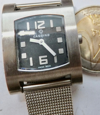 VANHA Kello Candino Waterresistant Sveitsi Alkup Ranneke