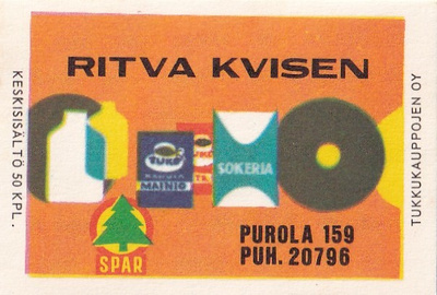 Purola, Ritva Kvisen   ,    b434