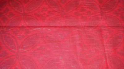 Punainen sisustuskangas 170x90cm
