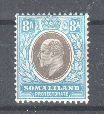 Somaliland protectorate 1905 8 A Edward VII