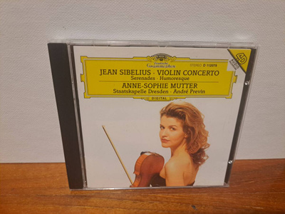 Sibelius:Violin concerto etc.-Anne-Sophie Mutter,A.Previn CD