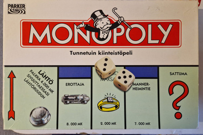 Monopoly Vintage Lautapeli