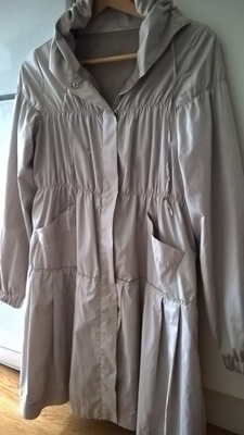 Beige Takki / Trench-coat / Trenssi - koko 34 / S