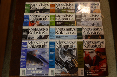 Metsästys ja Kalastus lehden vajaa vuosikerta 2007