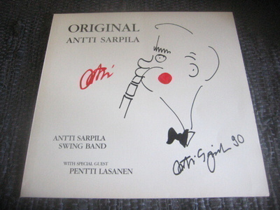 LP - Antti Sarpila Swing Band - Original Antti Sarpila