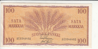 100 mk 1957 ae3346402 lei - Aas kl 6-7
