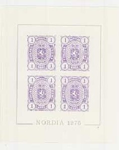 1975 Nordia muistoblokki