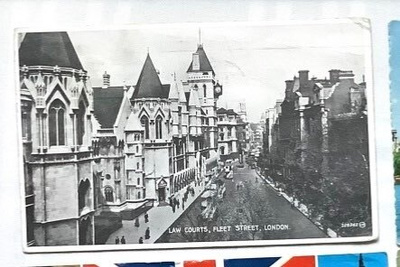 Englanti Lontoo 1938 Law Courts, Fleet Street