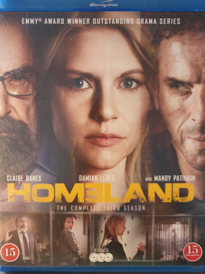Homeland Isänmaan puolesta 3. Kausi Blu-ray