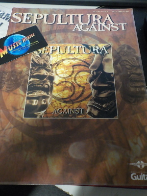 SEPULTURA - AGAINST KITARANUOTIT