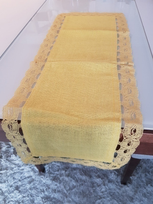 Pitsinen pellava Pöytäliina / Pitsiliina pellavaa