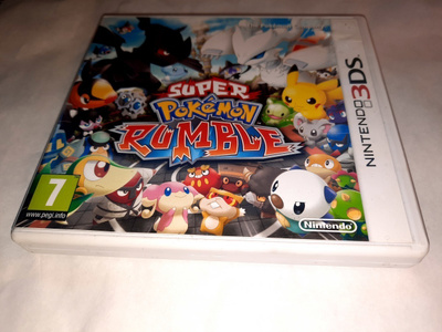 Nintendo 3DS SUPER Pokémon Rumble videopeli (CIB)