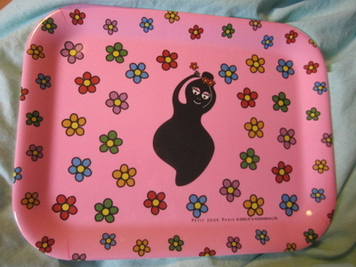 Barbapapa Tarjotin / Barbamama koko 33 x 26