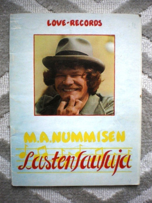 M.A. Numminen: Lastenlauluja nuotit