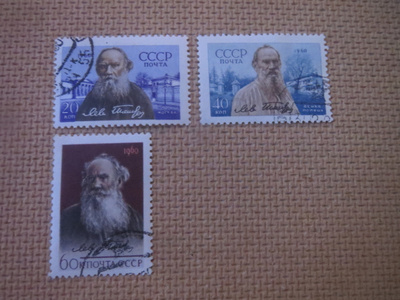 CCCP 1960: Leo Tolstoi - kuolemasta 50 v.