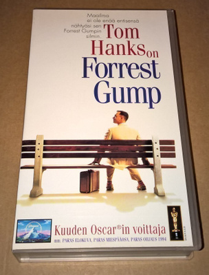 TOM HANKS ON FORREST GUMP  VHS