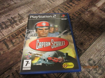 PS2 Captain Scarlet CIB