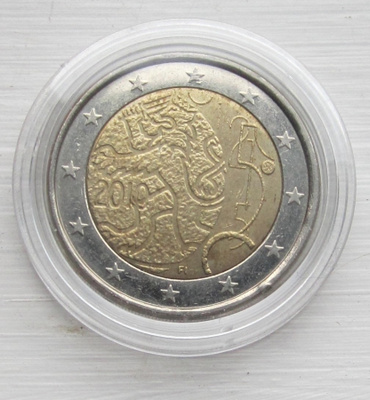 Suomi 2010 2 € - Suomalainen raha 150 vuotta (Circ)