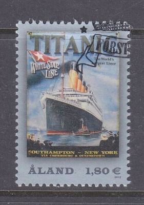 Åland 2012 Titanic ep leimattuna.