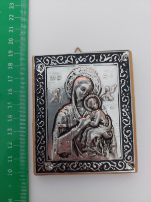 matkaikoni Maria ja Jeesus lapsi