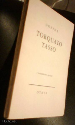 Goethe: Torquato Tasso -viisinäytöksinen näytelmä (1.p.1913)