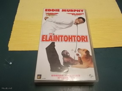 ELÄINTOHTORI "Eddie Murphy" vhs