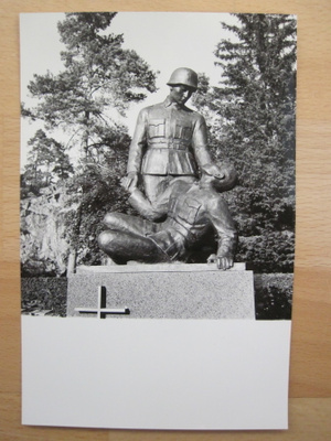 VANHA Valokuva Sankarihaudat Loimaa 1940-l